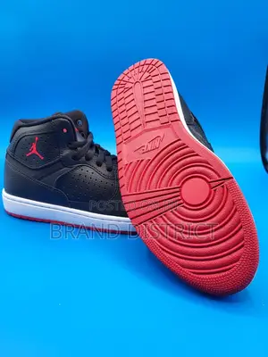 Original Nike Jordan Access High-Top Sneaker in Black Size 42 43