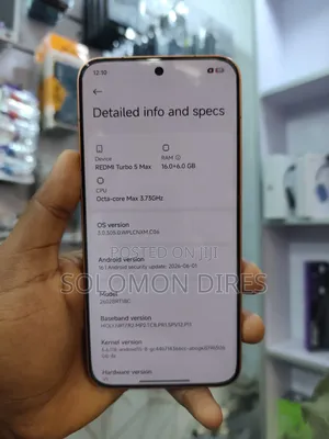 New Xiaomi Redmi Turbo 5 Max 512 GB Orange