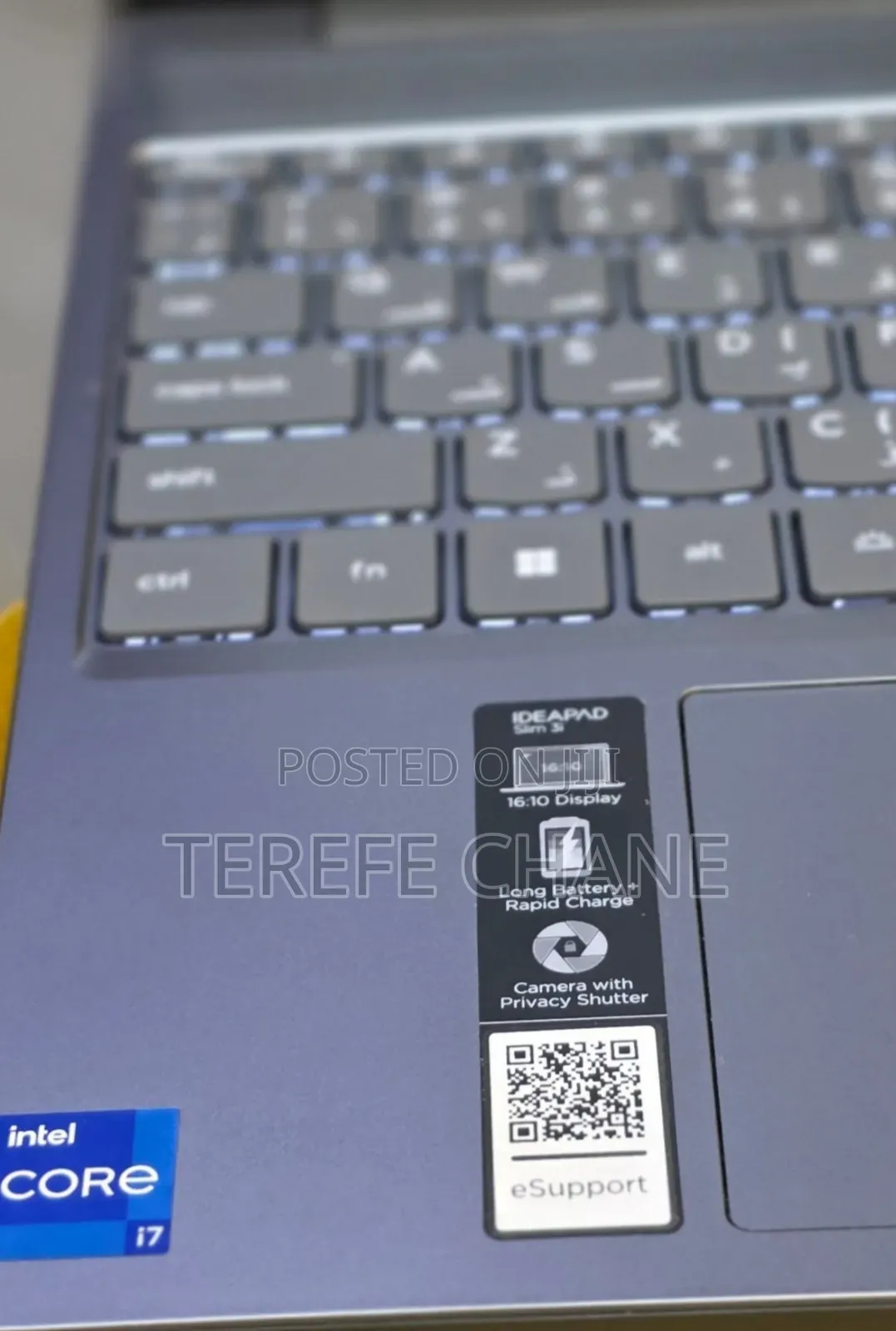 New Laptop Lenovo Ideapad 3 16GB Intel Core i7 SSD 512GB