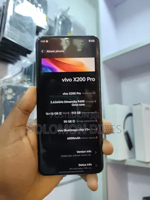 New Vivo X200 Pro 512 GB White