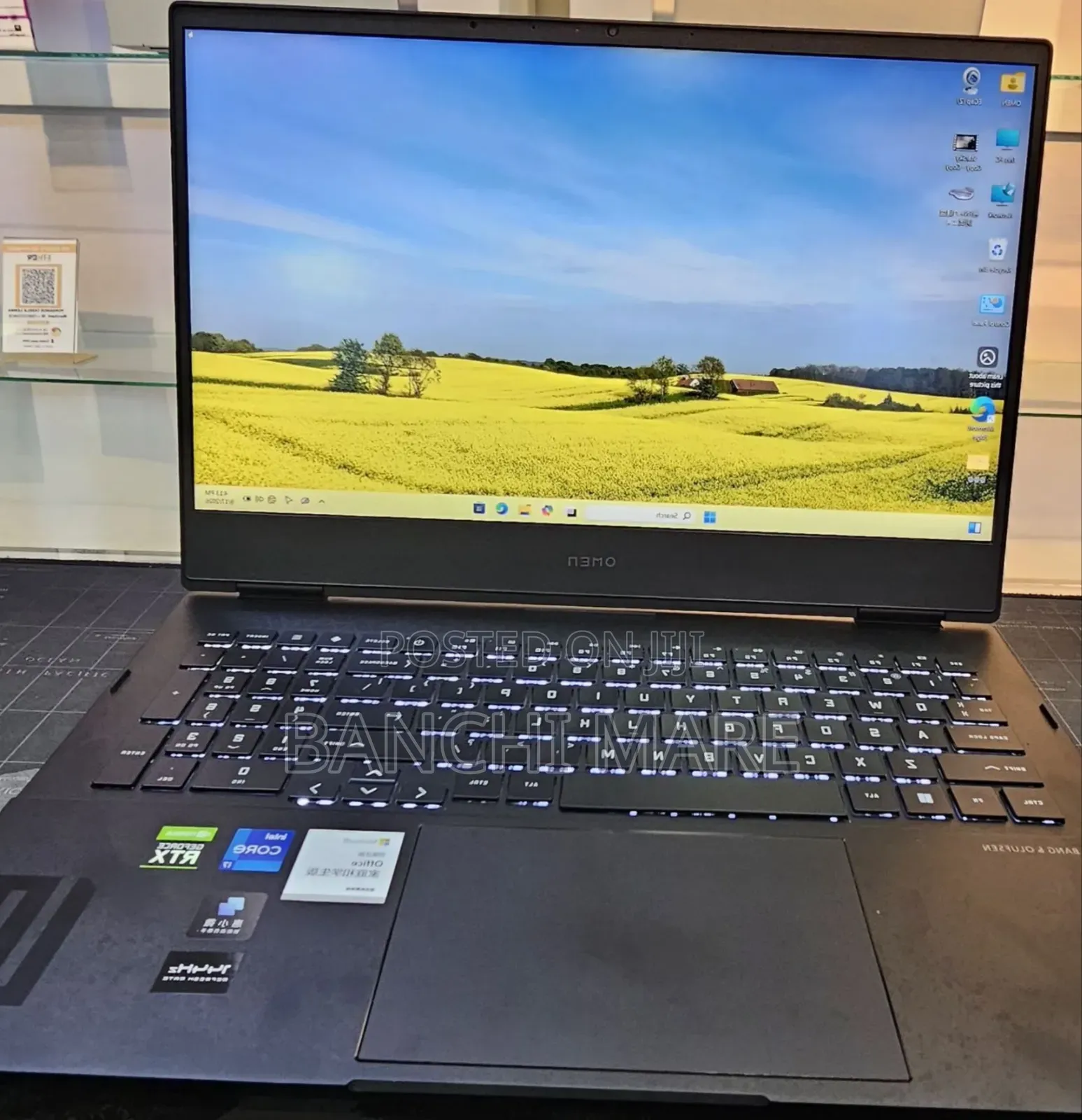 New Laptop HP Omen 15 16GB Intel Core i7 SSD 512GB