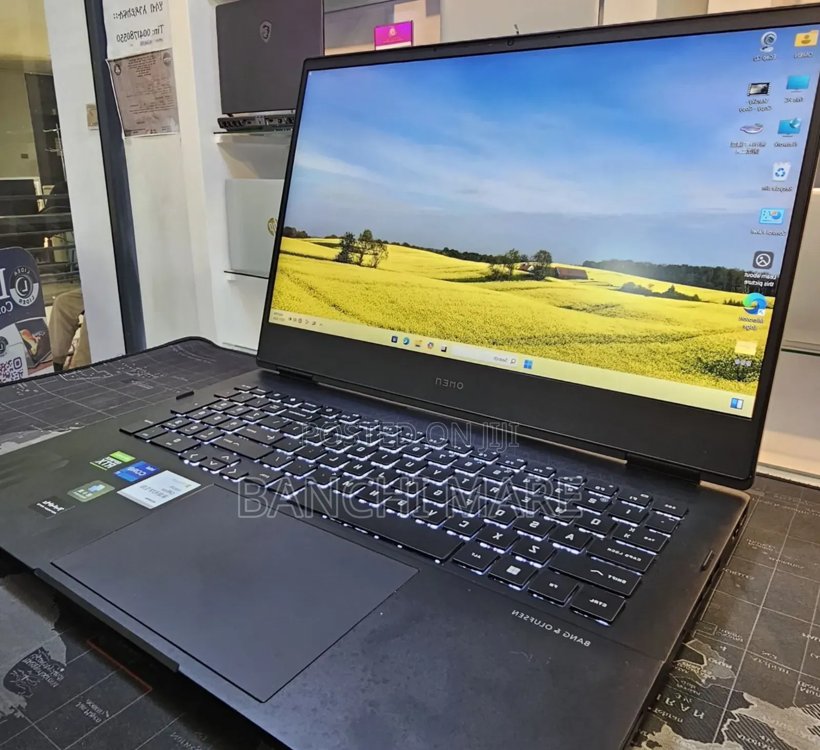 New Laptop HP Omen 15 16GB Intel Core i7 SSD 512GB