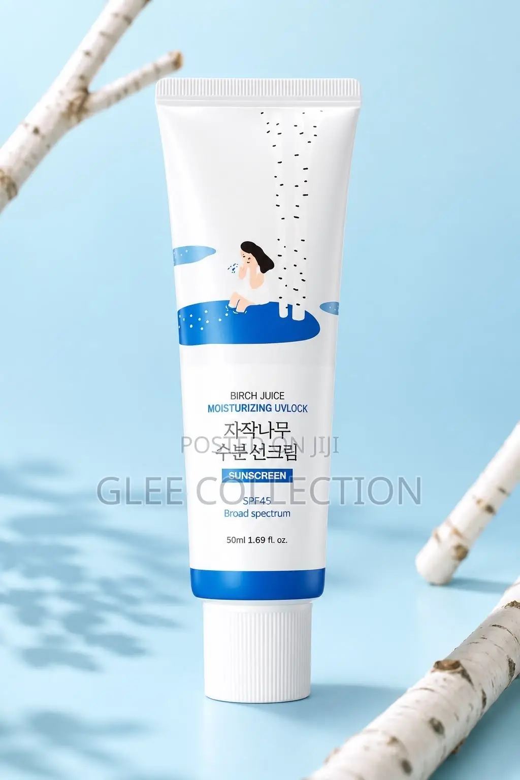 The Round Lab Birch Juice Moisturizing Sun Cream