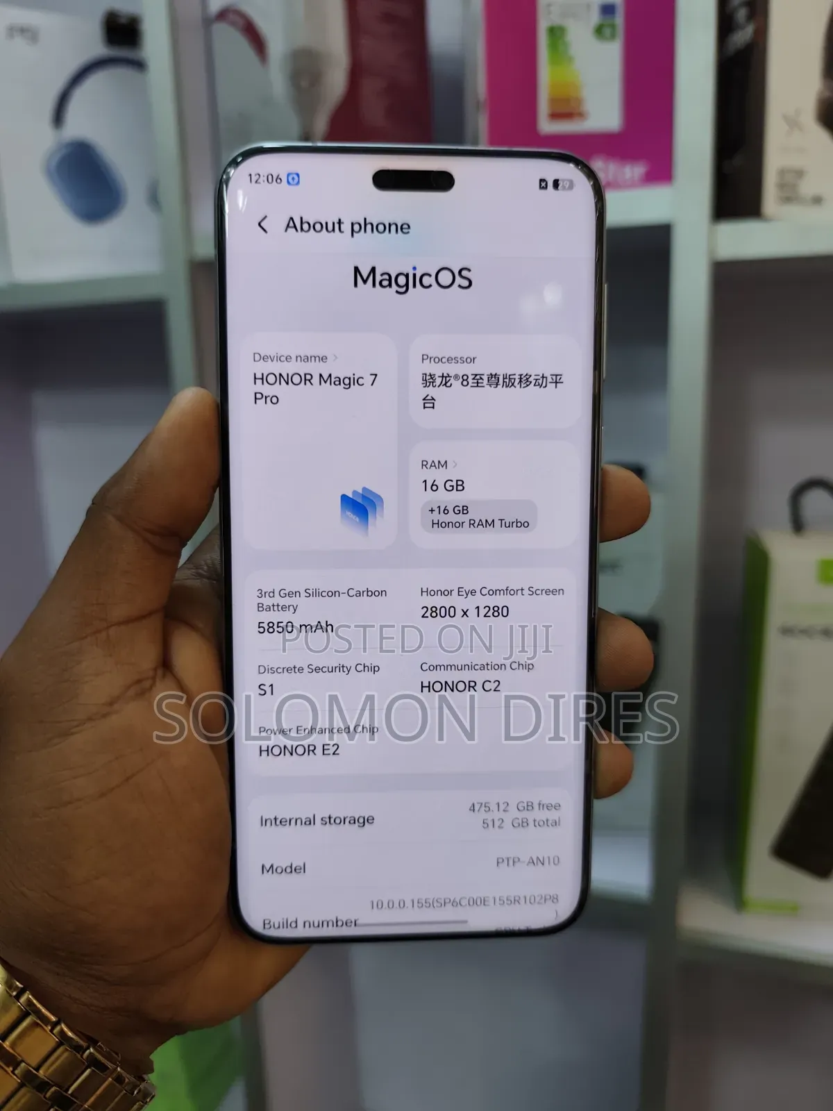 New Honor Magic7 Pro 512 GB Silver