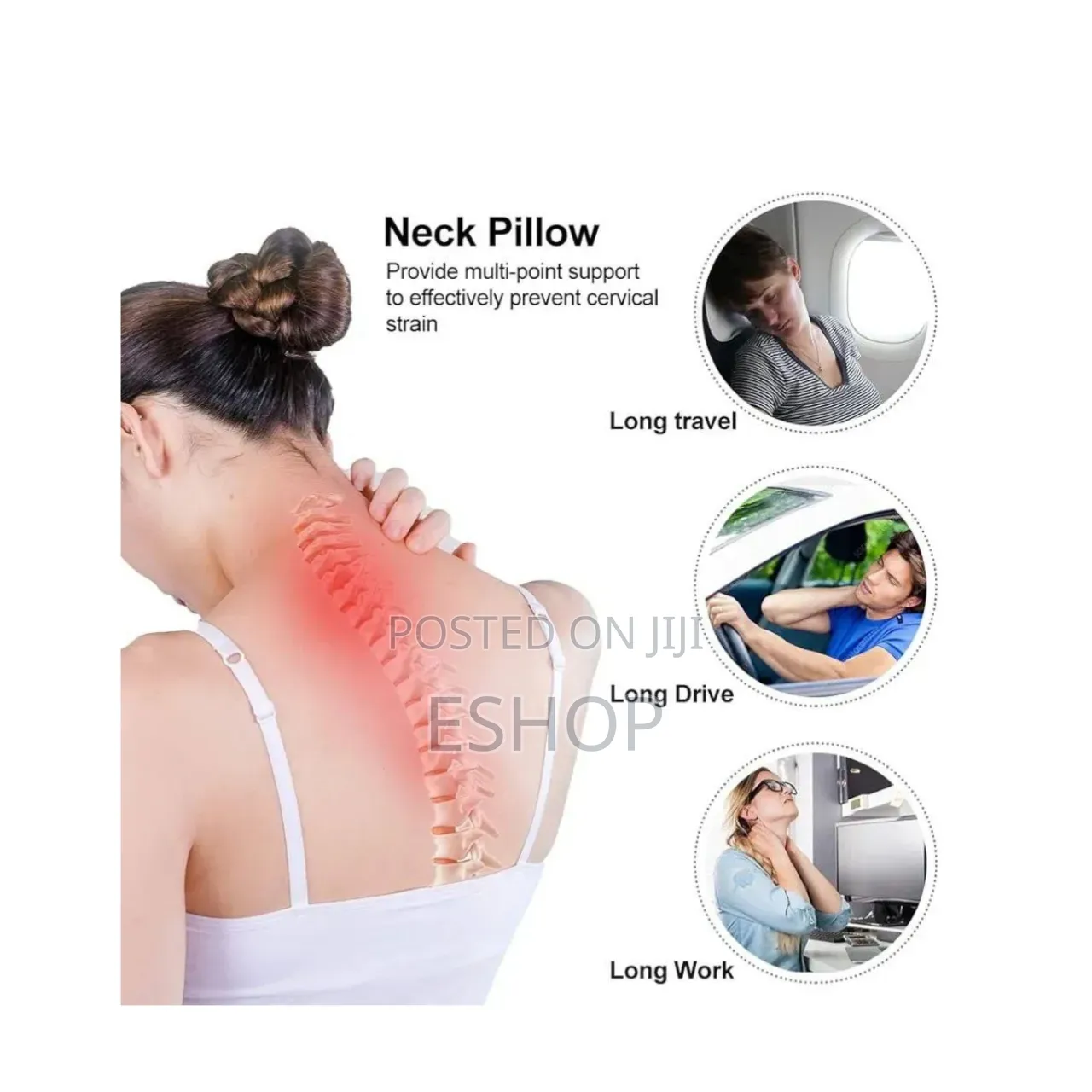 Wake Up Without the Ache. Unlike Inflatable or Bead-Filled Pillows