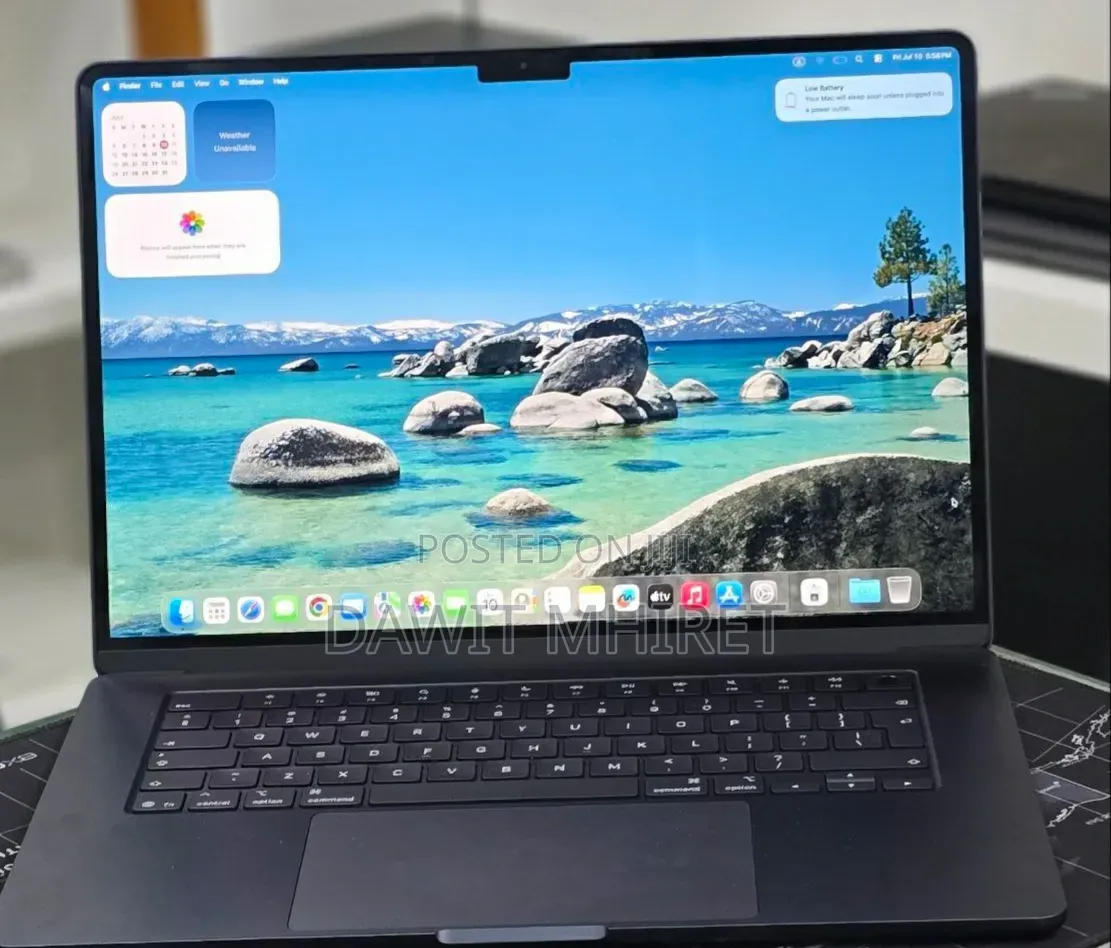 New Laptop Apple MacBook Air 2025 M4 16GB Apple M4 SSD 256GB