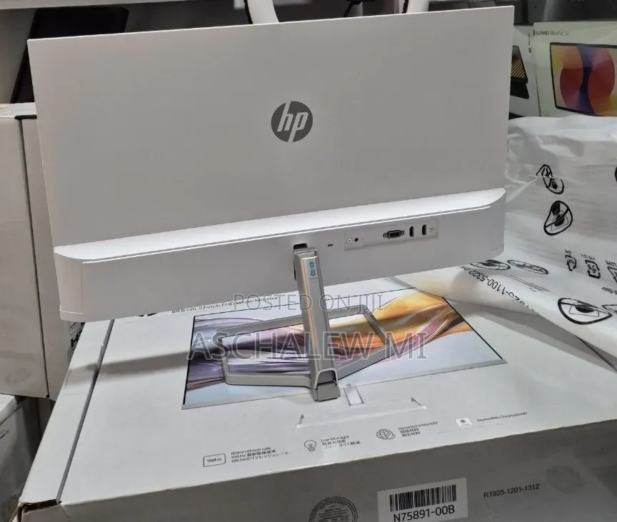 Brand New HP White Frameless Monitor 
 Quantity Available