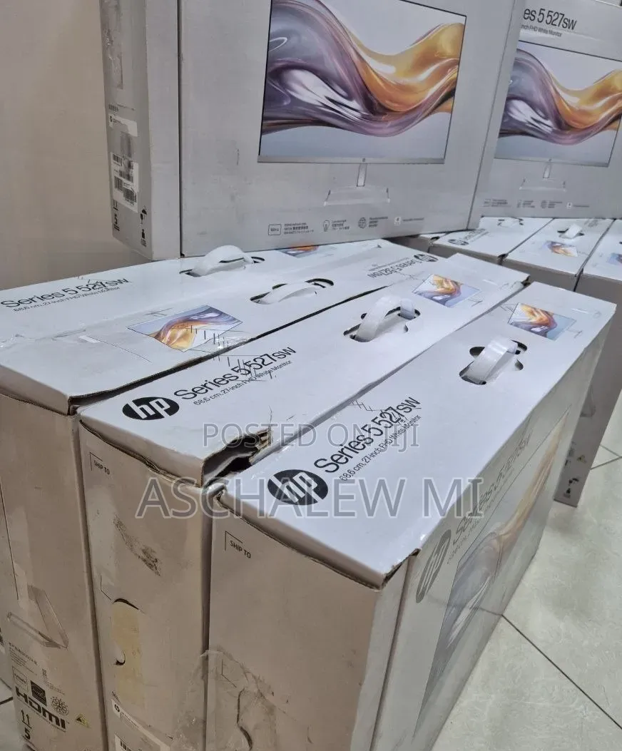 Brand New HP White Frameless Monitor 
 Quantity Available