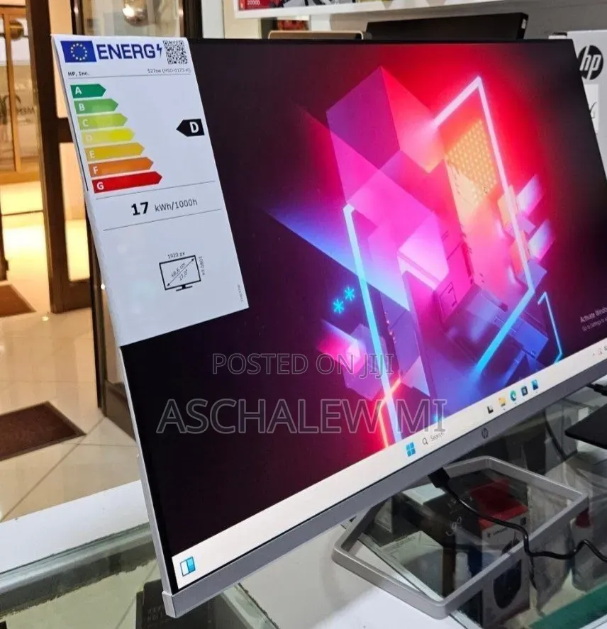 Brand New HP White Frameless Monitor 
 Quantity Available