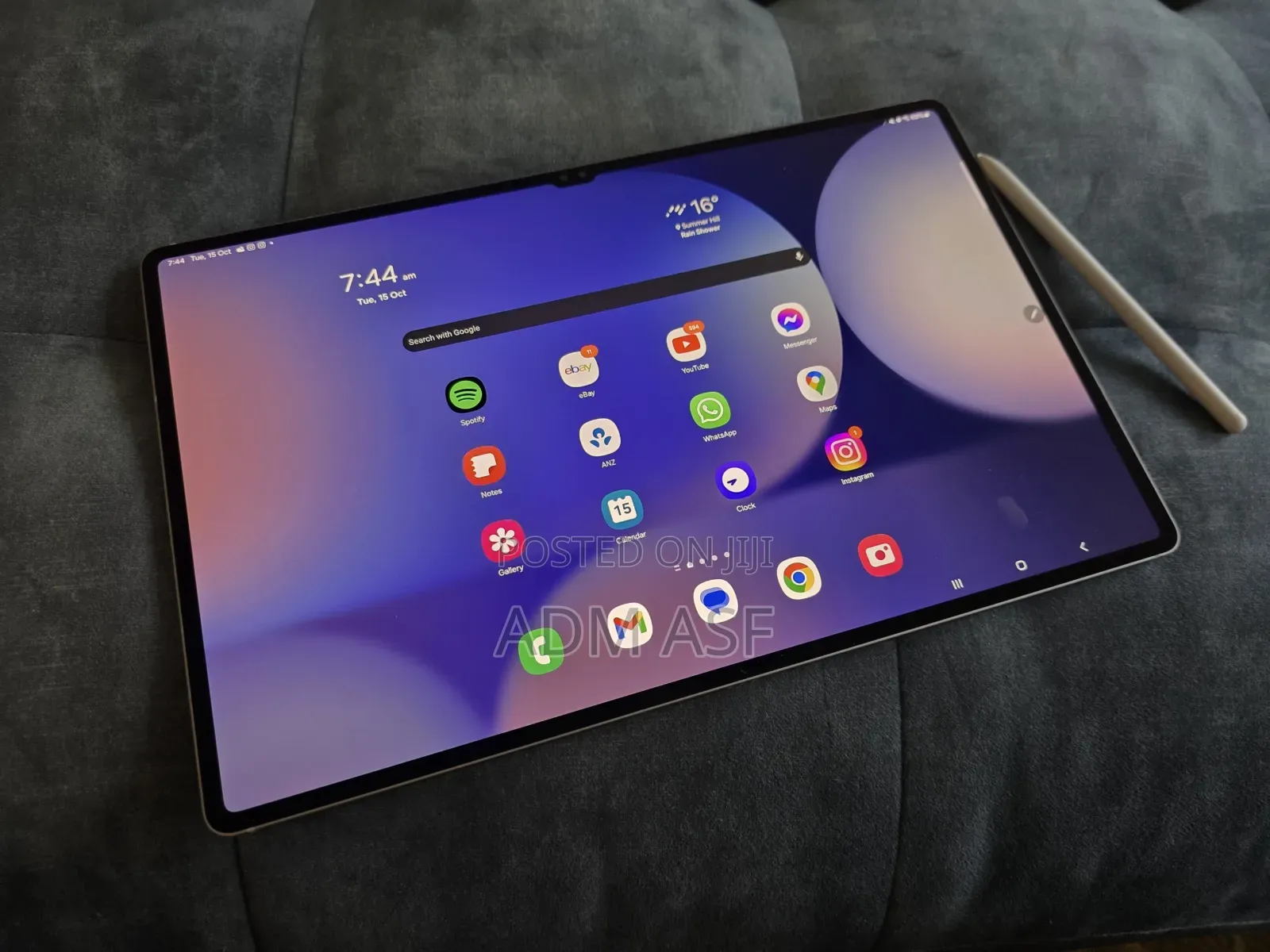 New Samsung Galaxy Tab S10+ 5G 256 GB Black