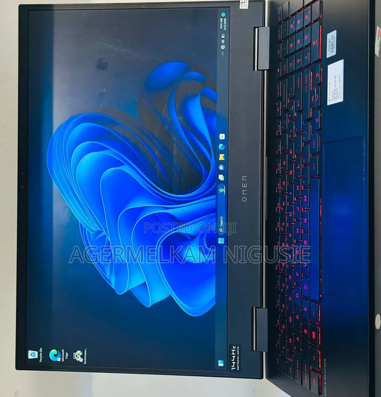 New Laptop HP Omen 15t 16GB Intel Core i7 SSD 512GB
