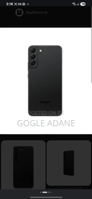 Samsung Galaxy S22+ 5G 256 GB Black