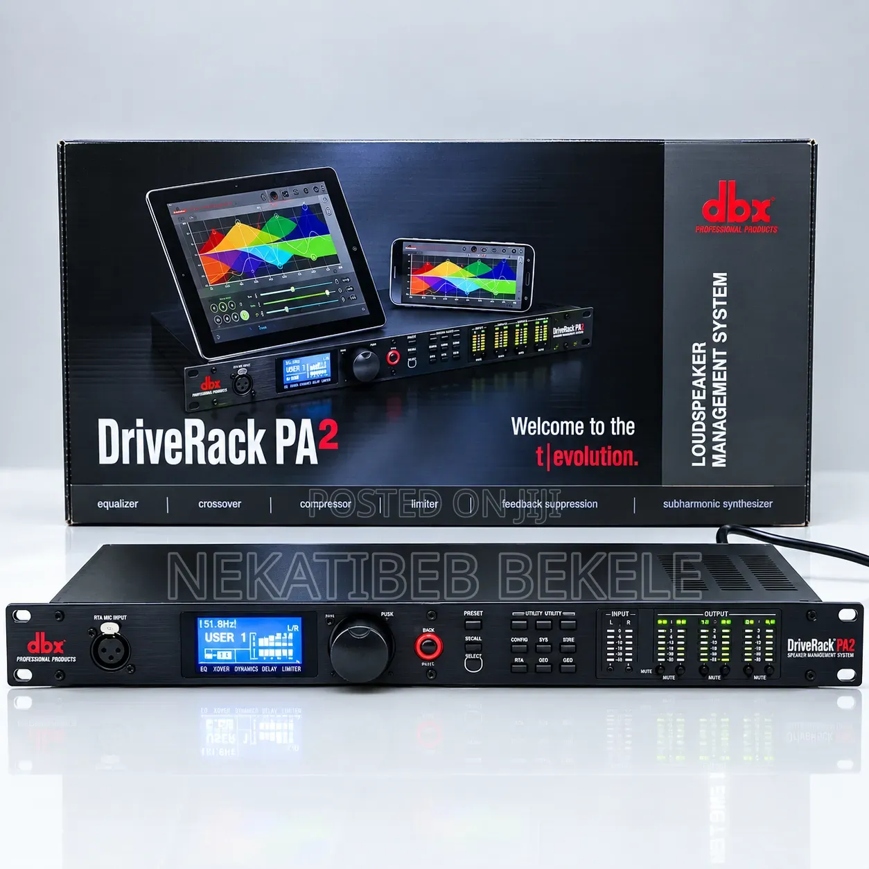 DBX DriveRack PA2 – Professional Loudspeaker Management System