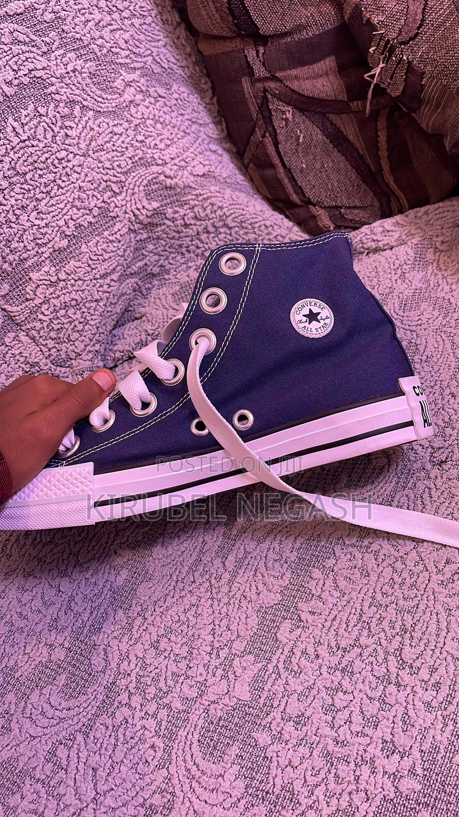 Converse Chuck Taylor All Star High Top Canvas Sneakers – Navy Blue