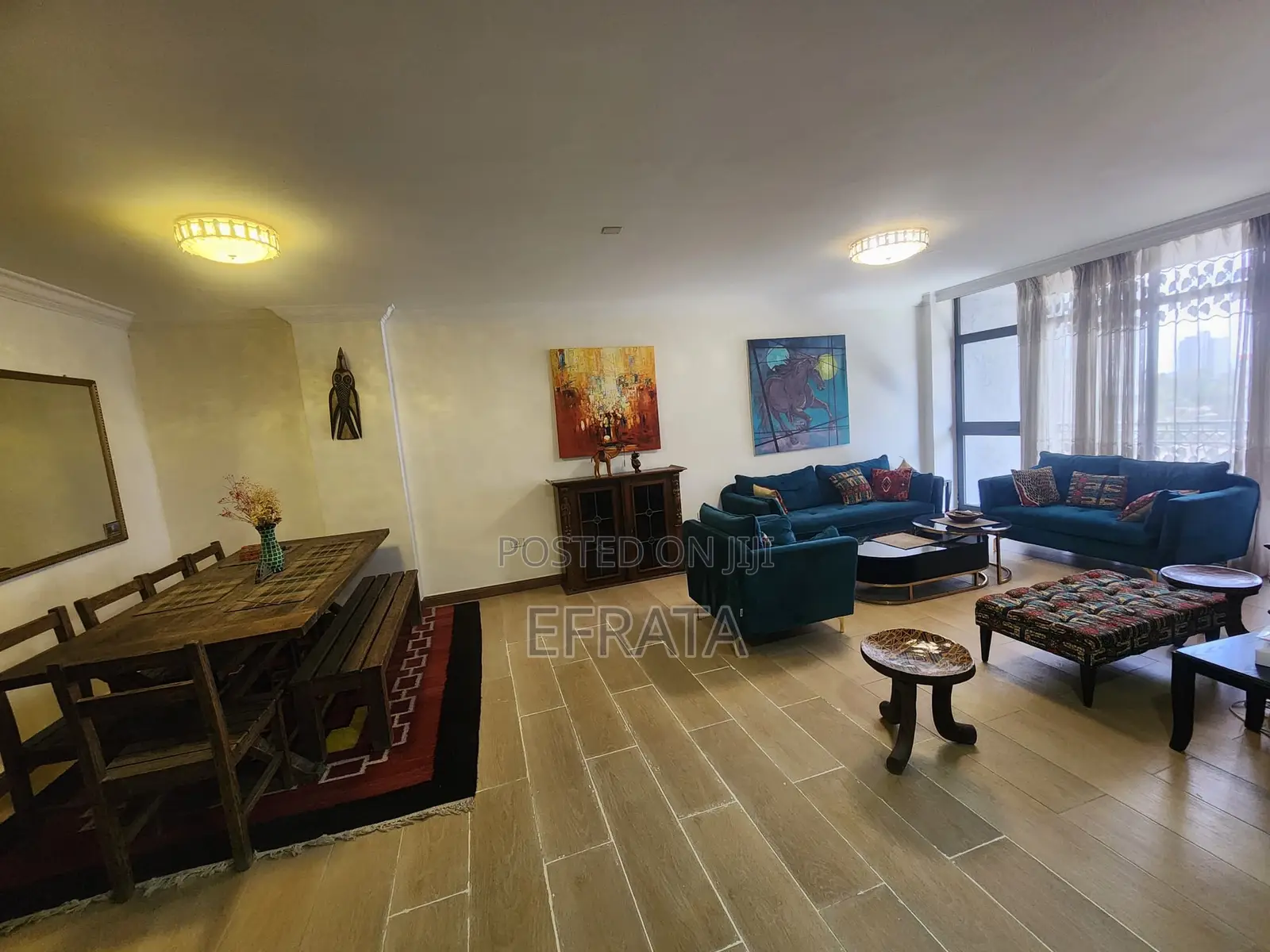 Furnished 2bdrm Apartment in Bole for rent
