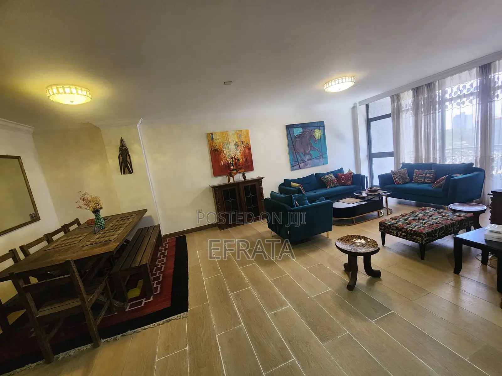 Furnished 2bdrm Apartment in Bole for rent