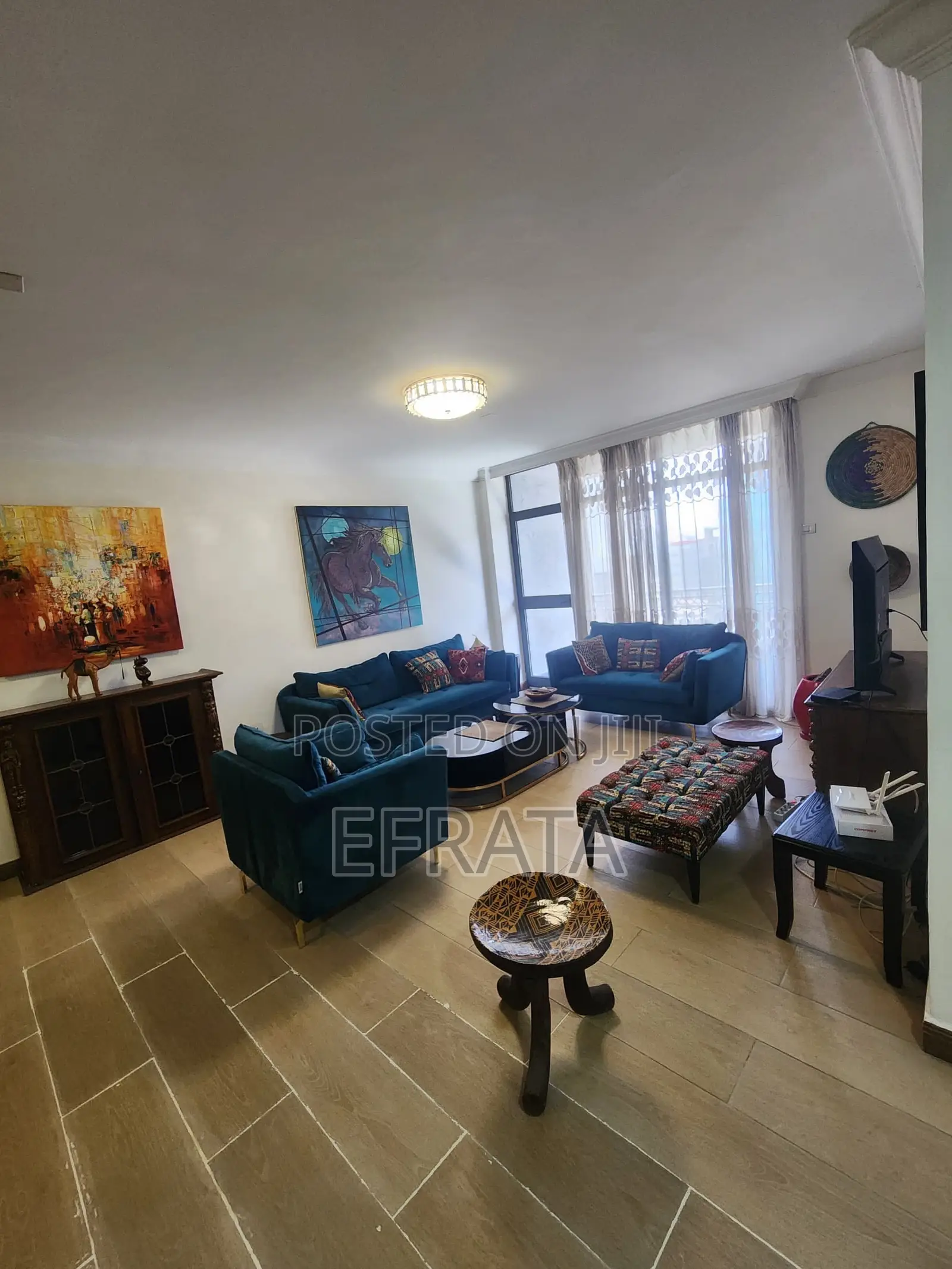 Furnished 2bdrm Apartment in Bole for rent