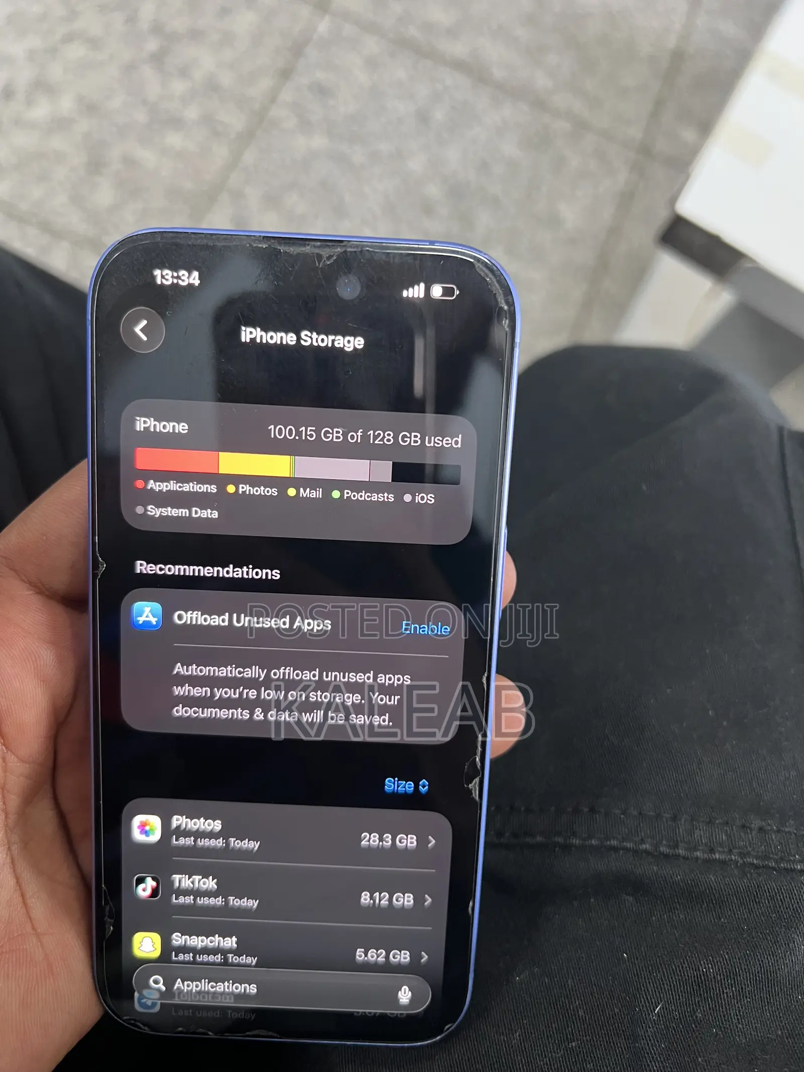 Apple iPhone 16 128 GB Blue