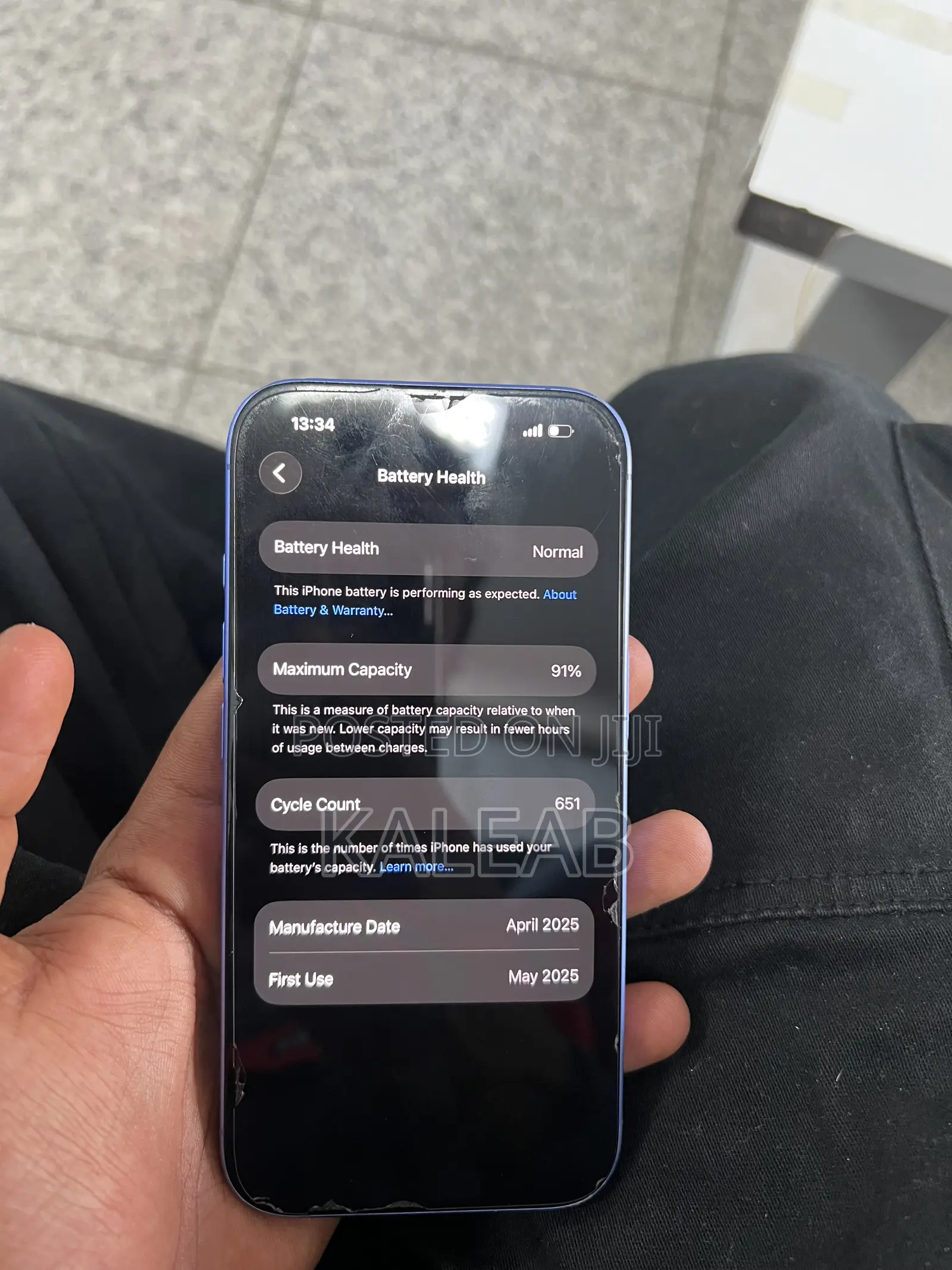 Apple iPhone 16 128 GB Blue
