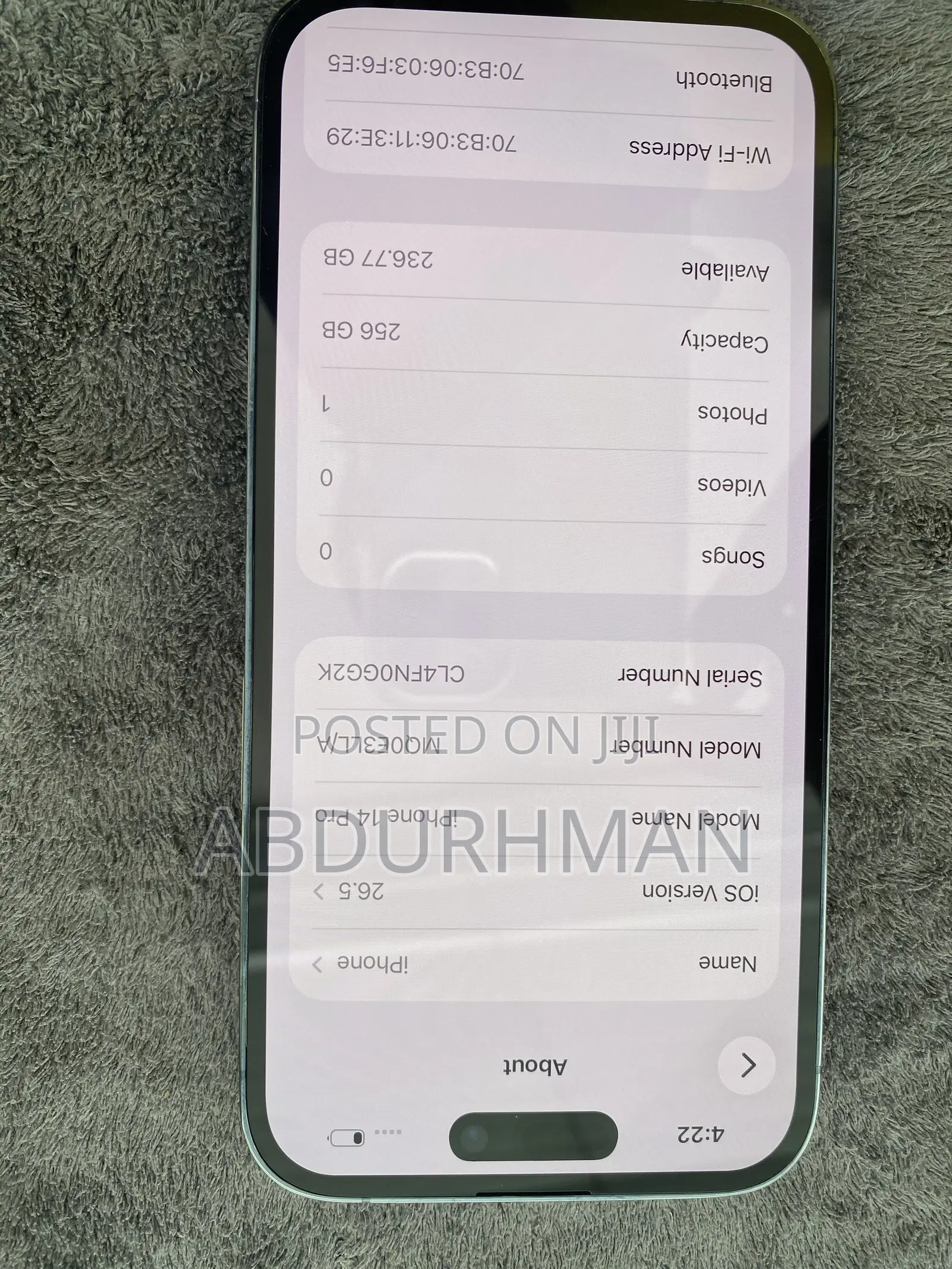 Apple iPhone 14 Pro 256 GB Purple