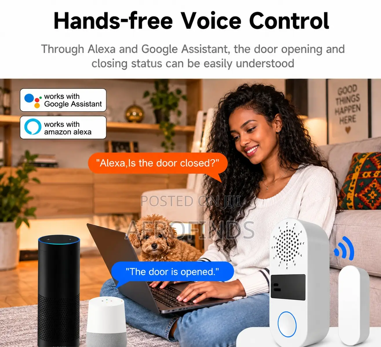 Door and Window Alarm Sound and Light Alarm