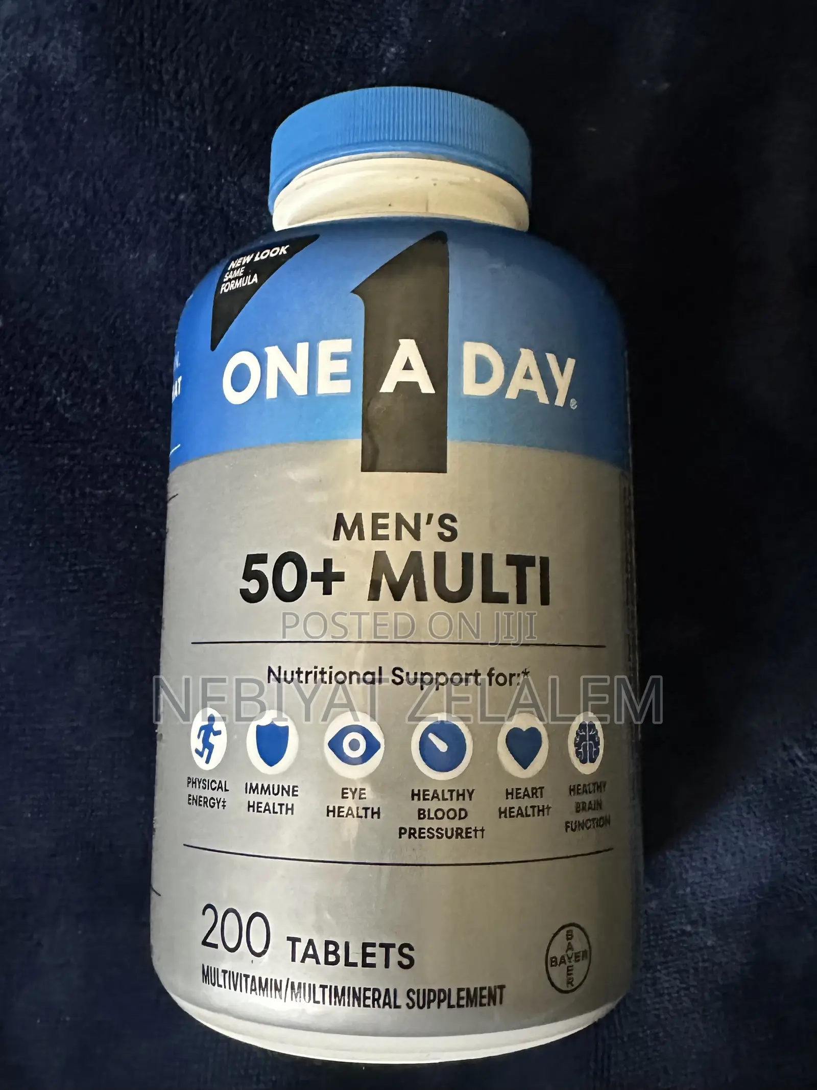 One a Day Men’s 50+ Multivitamin — 200 Tablets