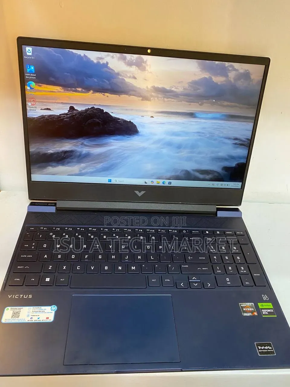 Laptop HP Victus 15 16GB AMD Ryzen 5 SSD 512GB