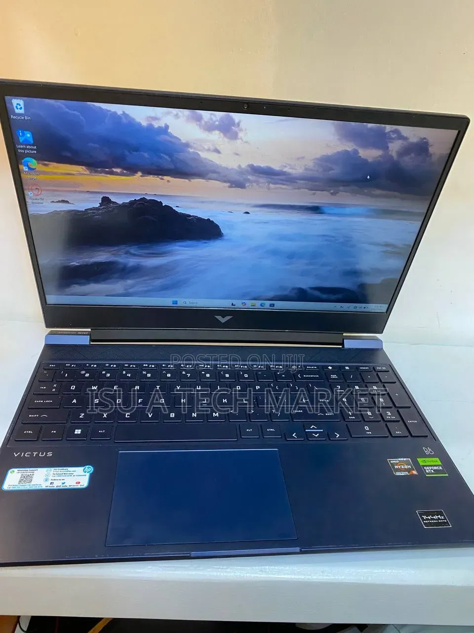 Laptop HP Victus 15 16GB AMD Ryzen 5 SSD 512GB