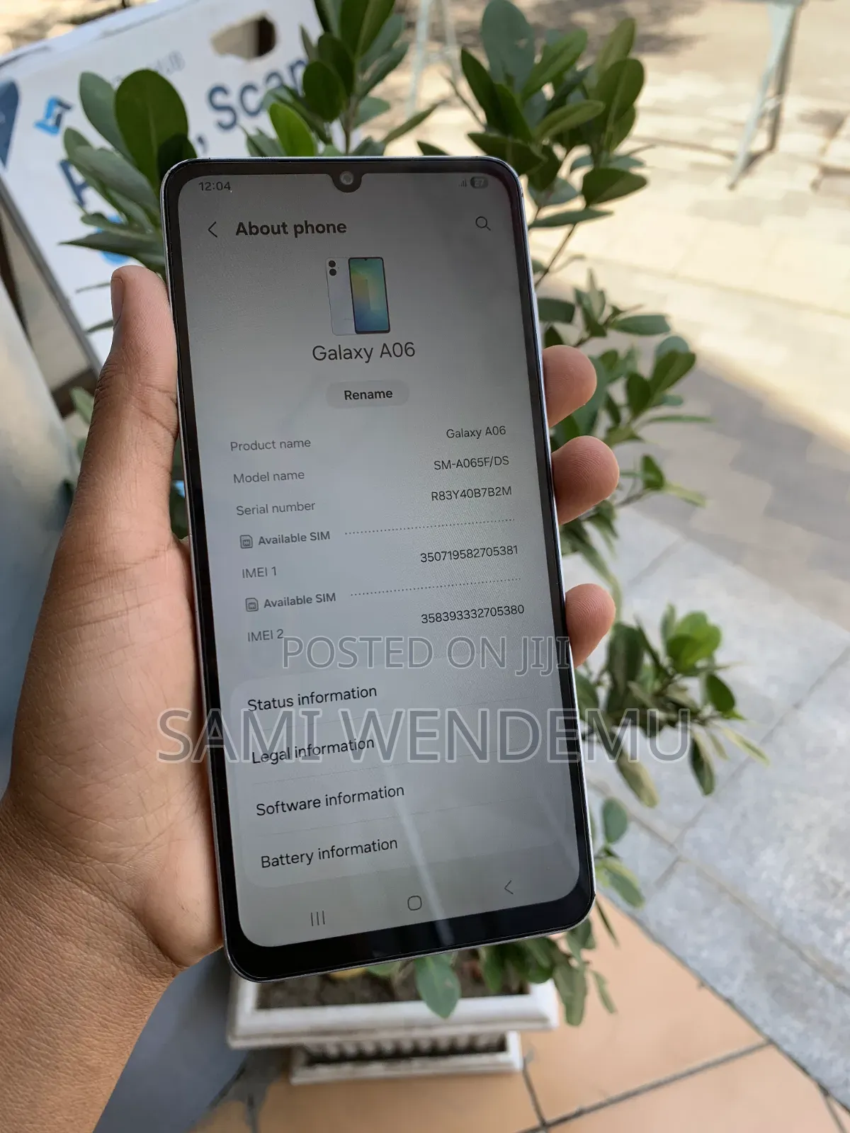 Samsung Galaxy A06 128 GB White
