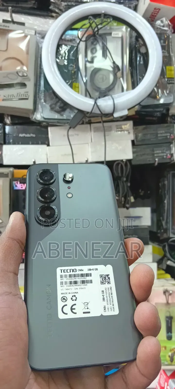 New Tecno Camon 50 256 GB Black
