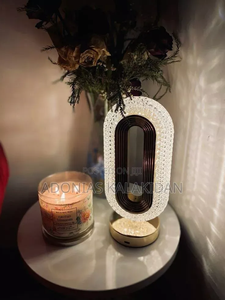 LED Crystal Table Lamp