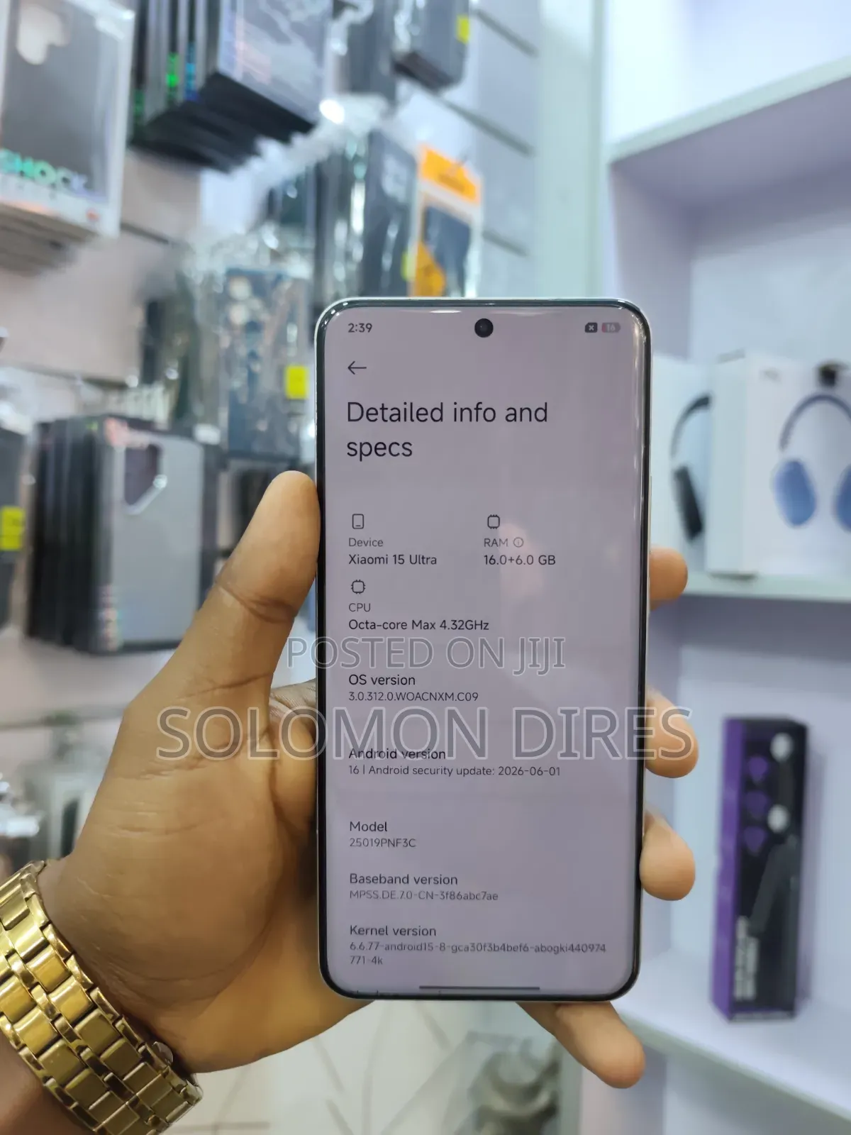 New Xiaomi 15 Ultra 512 GB Black