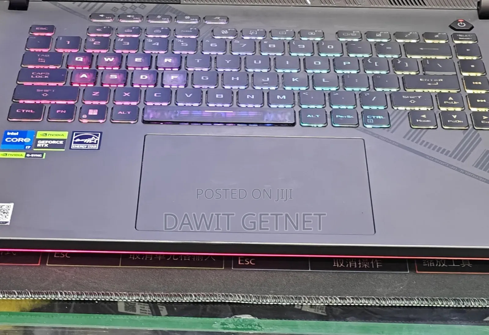 New Laptop Asus ROG Strix G15 16GB Intel Core i7 SSD 1T