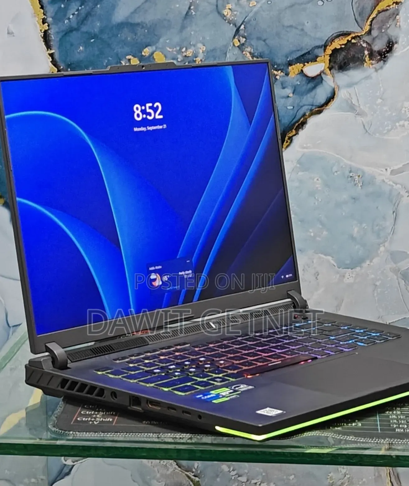 New Laptop Asus ROG Strix G15 16GB Intel Core i7 SSD 1T