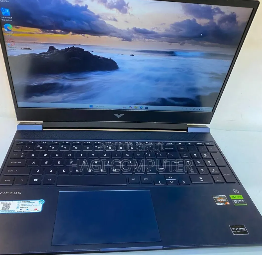 New Laptop HP Victus 15 16GB AMD Ryzen 5 SSD 512GB