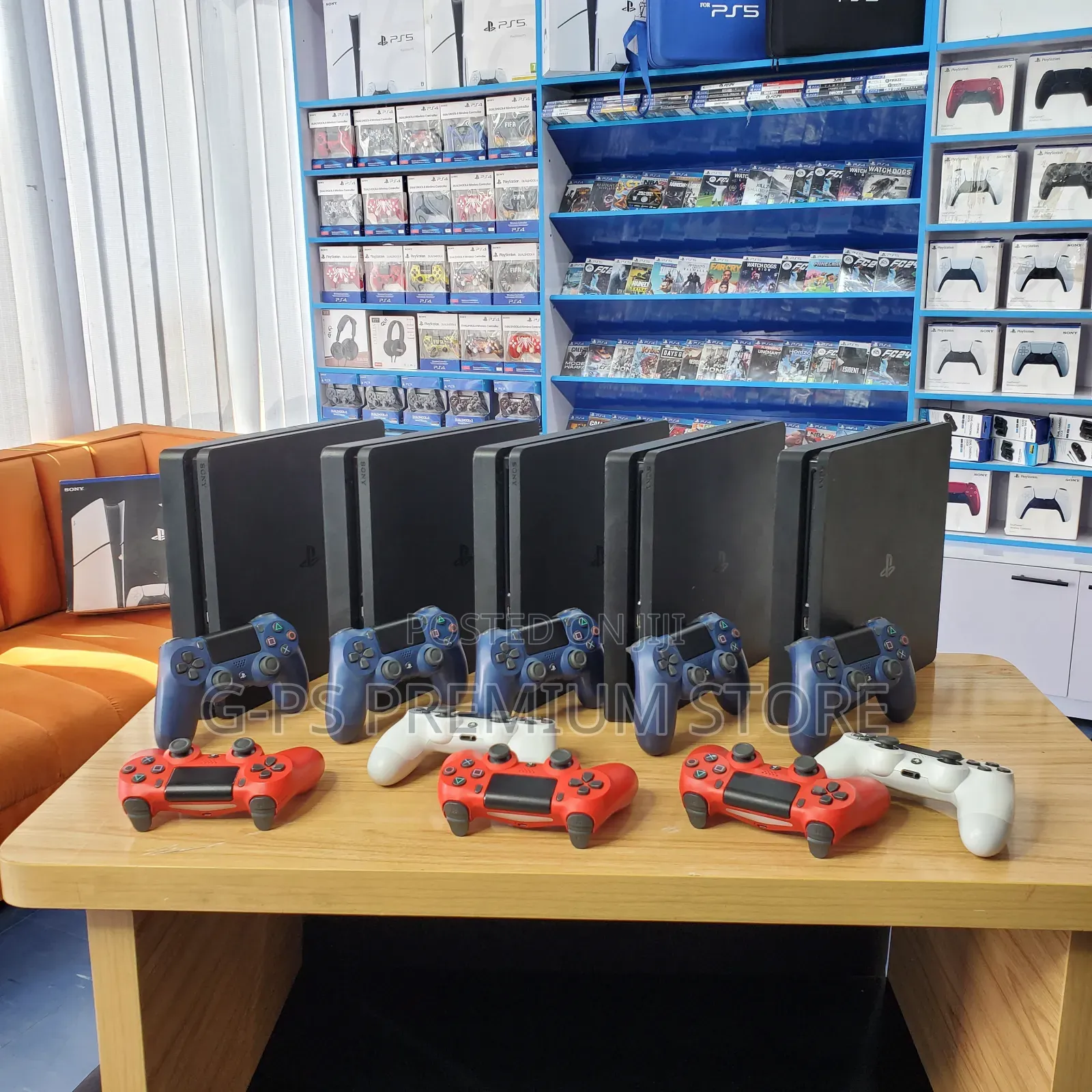 PS4 Slim Jailbreak| 12 ጌሞች 2 Joystick ያልተፈታ Dubai Used 20% DISCOUNT