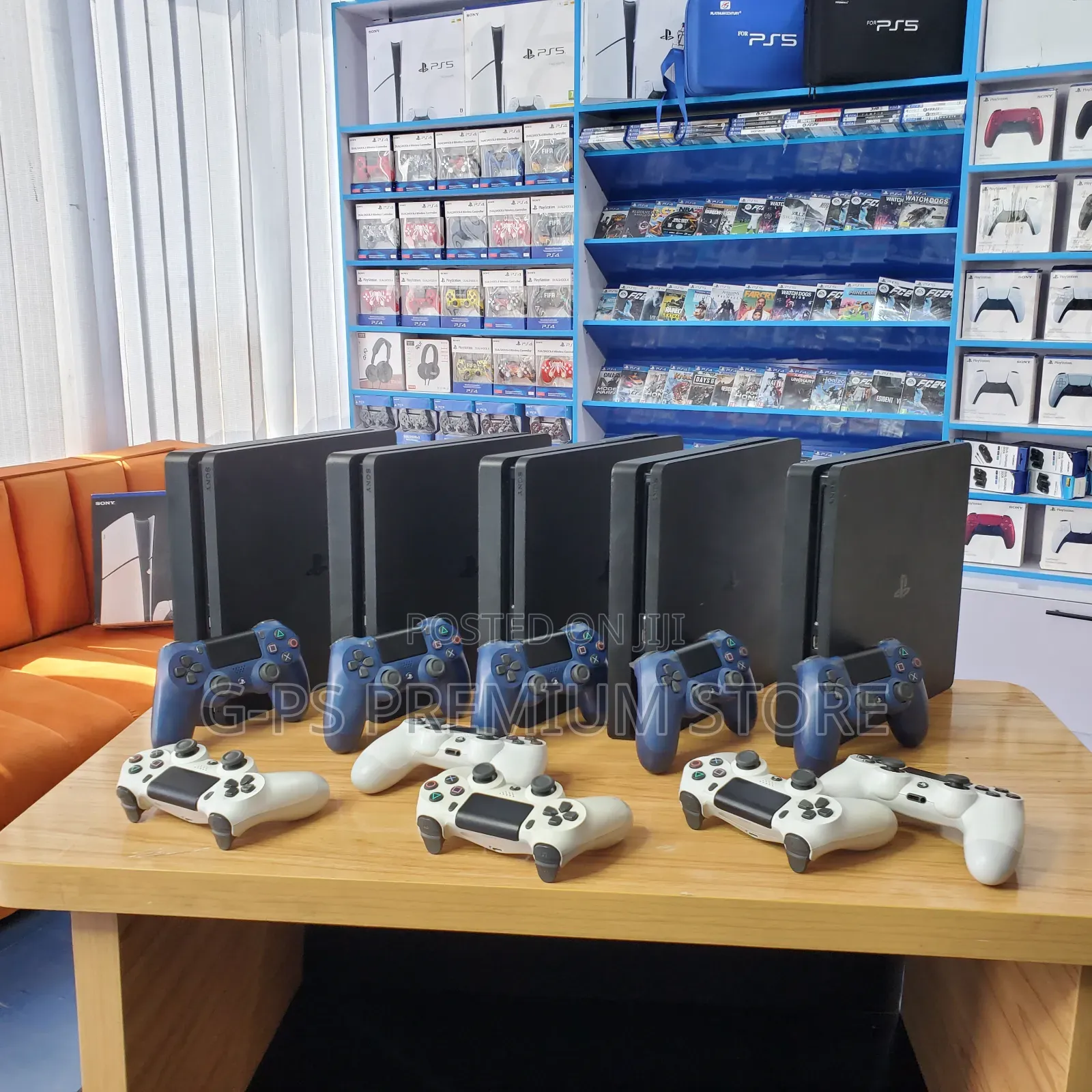 PS4 Slim Jailbreak| 12 ጌሞች 2 Joystick ያልተፈታ Dubai Used 20% DISCOUNT