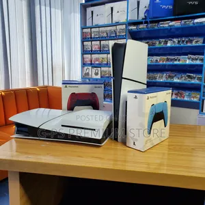 PS5 Slim FC 27+5 ጌሞች ያልተፈታ Dubai Used 20% DISCOUNT 
‎
