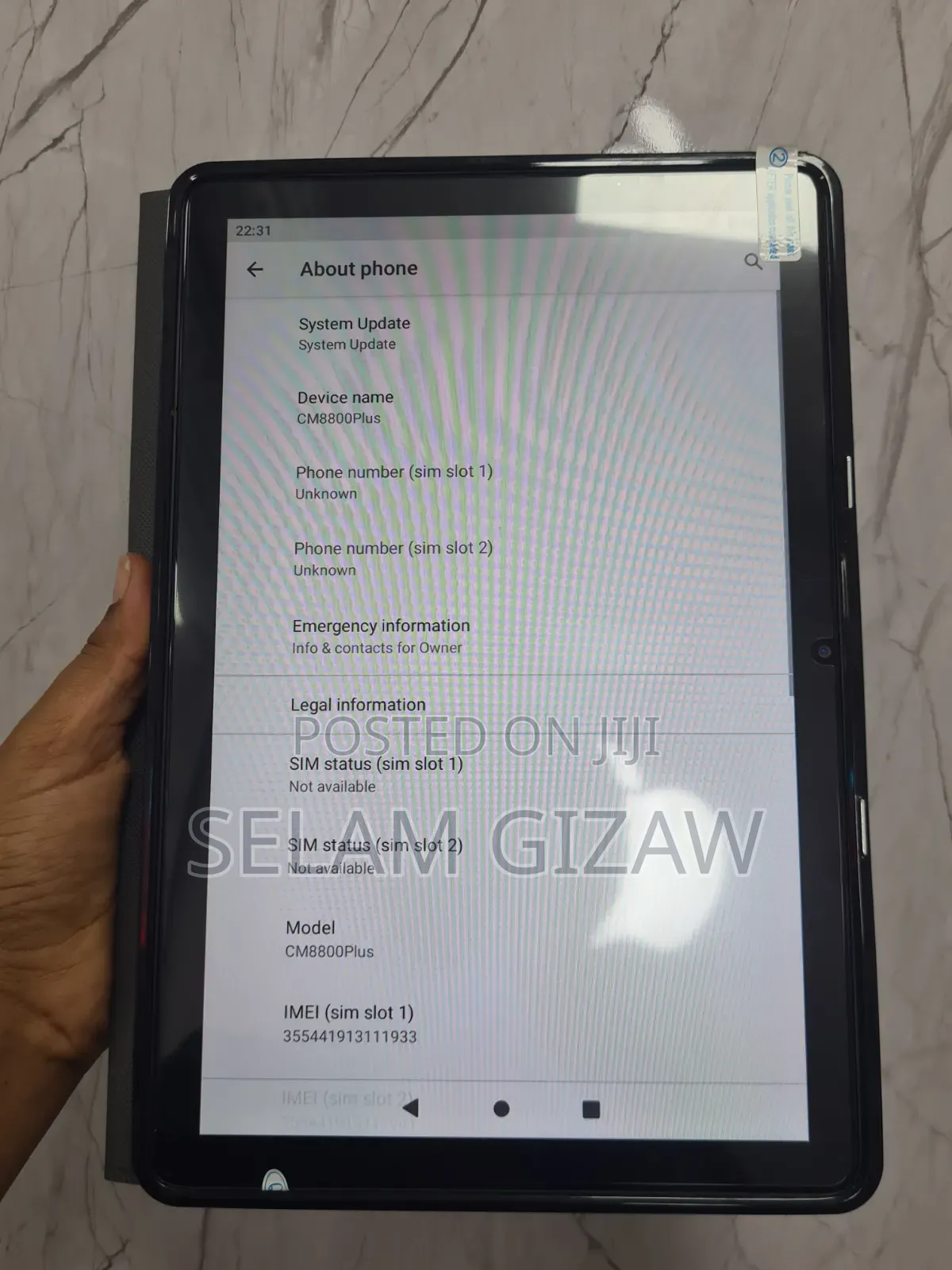 New C idea CM8800 Plus 1 TB Blue