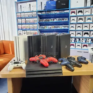 PS4 Pro (ጄልብሬክ) | 12 ጌም| 2 Joystick ያልተፈታ Dubai Used 20% DISCOUNT