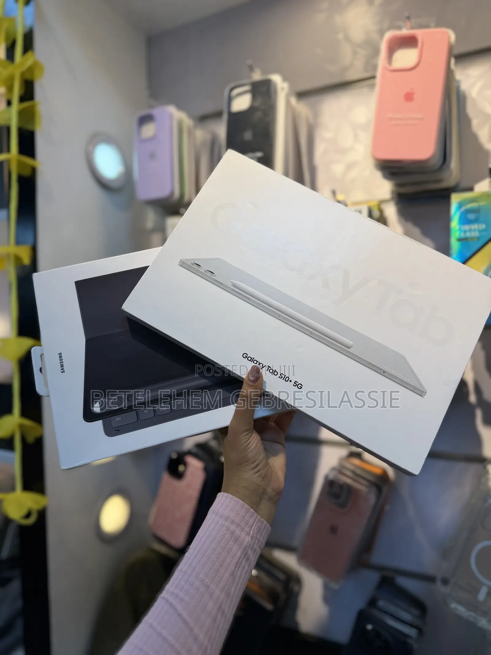 New Samsung Galaxy Tab S10+ 5G 256 GB Silver