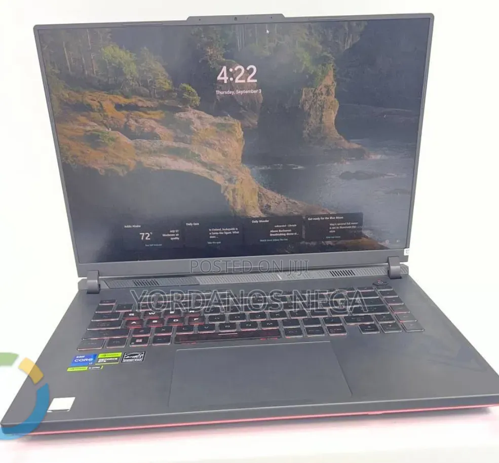 New Laptop Asus ROG Strix G16 G614 16GB Intel Core i7 SSD 1T