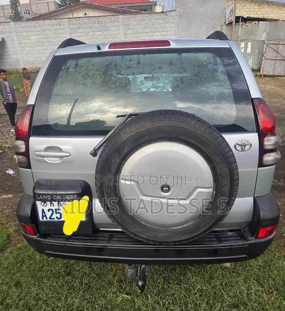 Toyota Land Cruiser Prado 2008 Silver