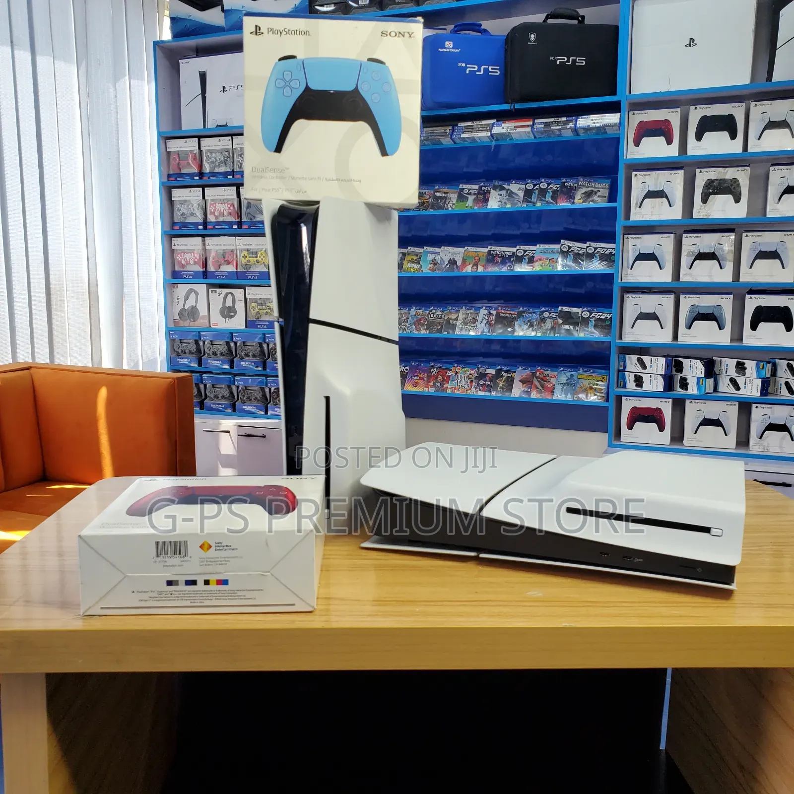 Ps 5 Slim |20% DISCOUNT | 1 Original Joystick ከነ ሙሉ አክሰሰሪው Dubai Used