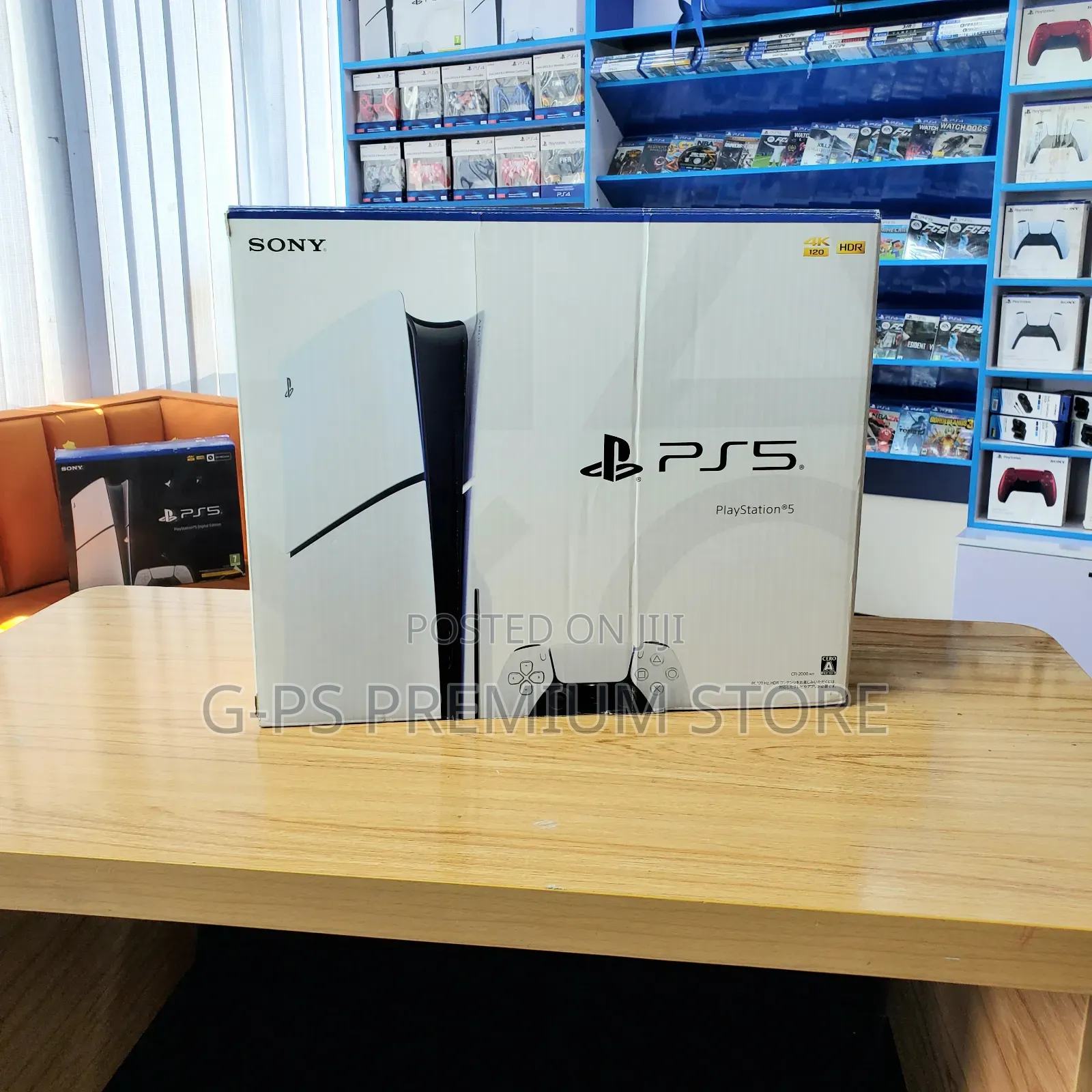 PlayStation 5 Slim Brand New | 5 ጌሞች 20% DISCOUNT Packed ያልተከፈተ አዲስ