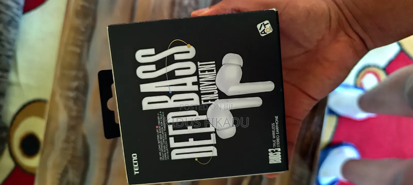 Tecno Buds 3 – Wireless Bluetooth Earphones