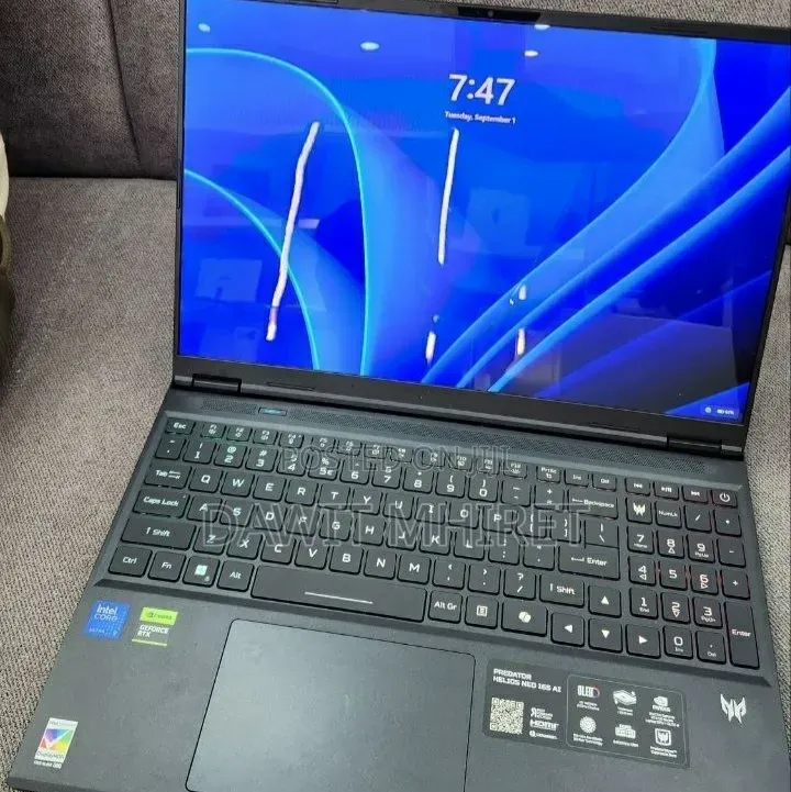 New Laptop Acer Predator Helios Neo 16 32GB Intel Core Ultra 9 SSD 1T