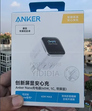 Anker Nano 45W Fast Charger With Smart Display