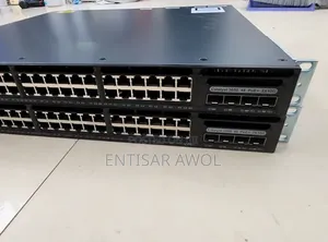 Cisco Catalyst WS-C3650-48PD-L 48 GbE PoE+ 10G Layer 3 Network Switch