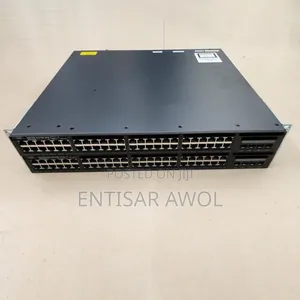 Cisco Catalyst WS-C3650-48PD-L 48 GbE PoE+ 10G Layer 3 Network Switch